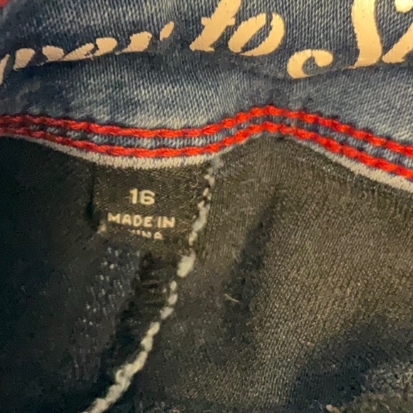 Signature Studio Dark Blue Skinny Jeans - Picture 7 of 8